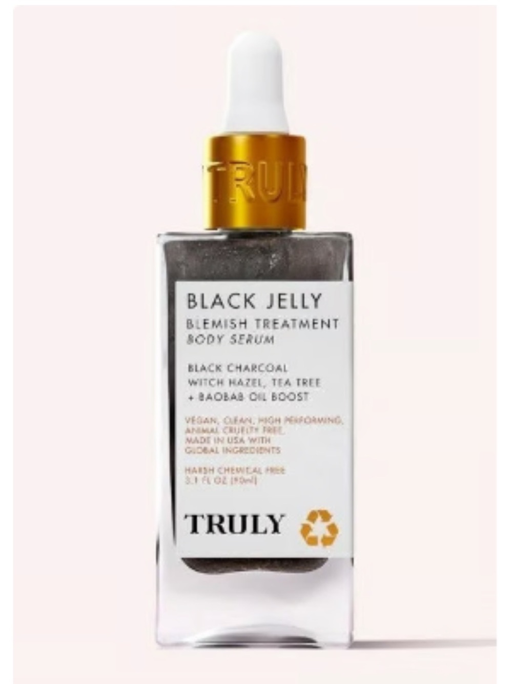 TRULY Black Jelly Blemish Treatment Body Serum